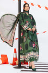 3 Pc Unstitched Printed Marina Twill Suit