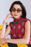 3 Pc Unstitched Printed Linen Suit