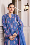 3 Pc Unstitched Printed Linen Suit