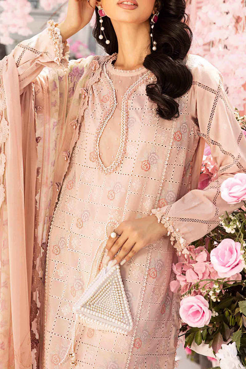 3 Piece Unstitched Embroidered Lawn Suit | MPT-2601-A
