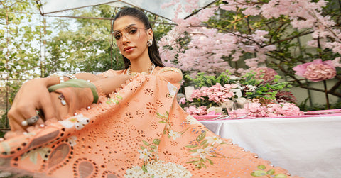 3 Piece Unstitched Embroidered Lawn Suit | MPT-2602-A