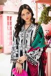 3 Piece Unstitched Embroidered Lawn Suit | MPT-2609-B