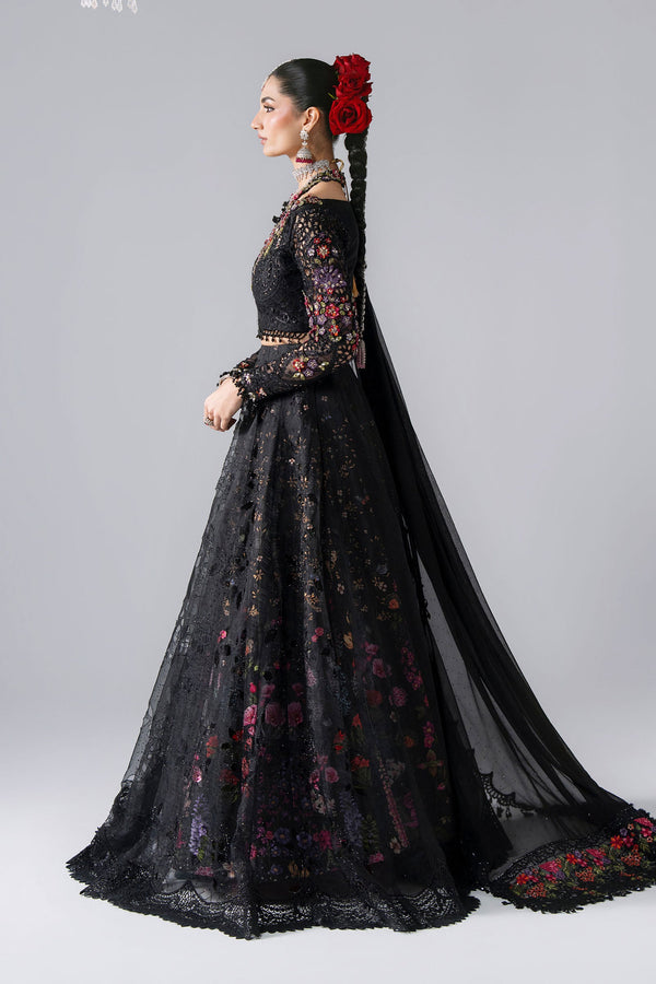 3 Piece Unstitched Embroidered Organza Suit