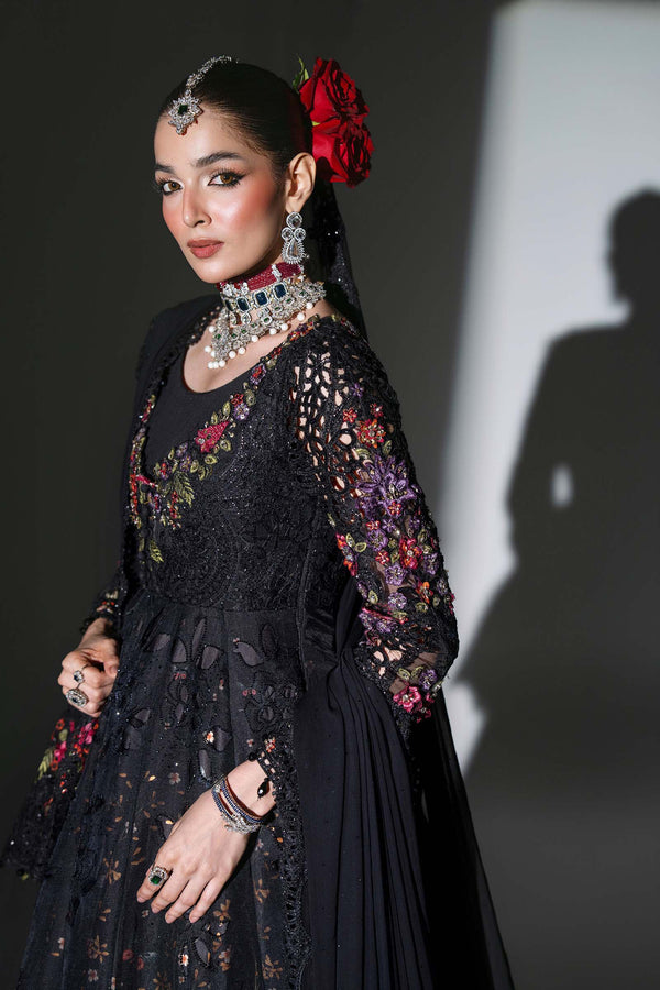 3 Piece Unstitched Embroidered Organza Suit