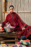 3 Piece Unstitched Embroidered Dobby Linen Suit