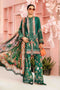 3 Piece Unstitched Embroidered Lawn Suit | MPT-2610-A