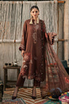 3 Piece Unstitched Embroidered Dobby Linen Suit