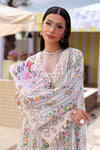 3 Piece Unstitched Embroidered Lawn Suit
