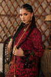 3 Piece Unstitched Embroidered Linen Suit