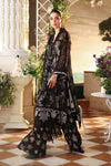 3 Piece Unstitched Embroidered Chiffon Suit