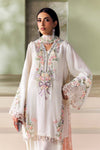3 Piece Unstitched Embroidered Tusser Silk Suit