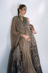 3 Piece Unstitched Embroidered Chiffon Suit