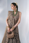 3 Piece Unstitched Embroidered Chiffon Suit