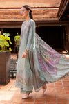 3 Piece Unstitched Embroidered Twill Linen Suit