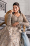 3 Piece Unstitched Embroidered Net Suit | BD-3002