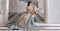 3 Piece Unstitched Embroidered Net Suit | BD-3002