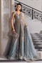 3 Piece Unstitched Embroidered Net Suit | BD-3002