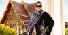 3 Piece Unstitched Embroidered Twill Linen Suit