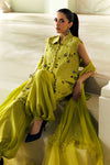 3 Piece Unstitched Embroidered Bemberg Raw Silk Suit