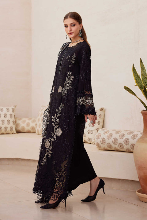 3 Piece Unstitched Embroidered Paper Cotton Suit | EID LAWN-25-03