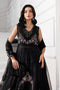 3 Piece Unstitched Embroidered Organza Suit | BD-3004