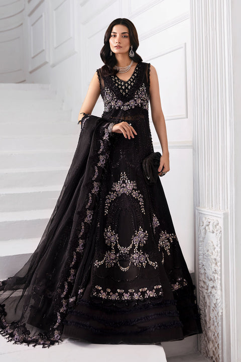3 Piece Unstitched Embroidered Organza Suit | BD-3004