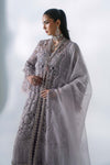3 Piece Unstitched Embroidered Organza Suit