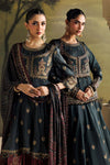3 Piece Unstitched Embroidered Tusser Silk Suit