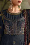 3 Piece Unstitched Embroidered Tusser Silk Suit