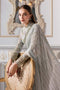 3 Piece Unstitched Embroidered Chiffon Suit | BD-3005