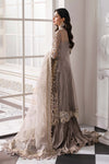 3 Piece Unstitched Embroidered Organza Suit | BD-3006