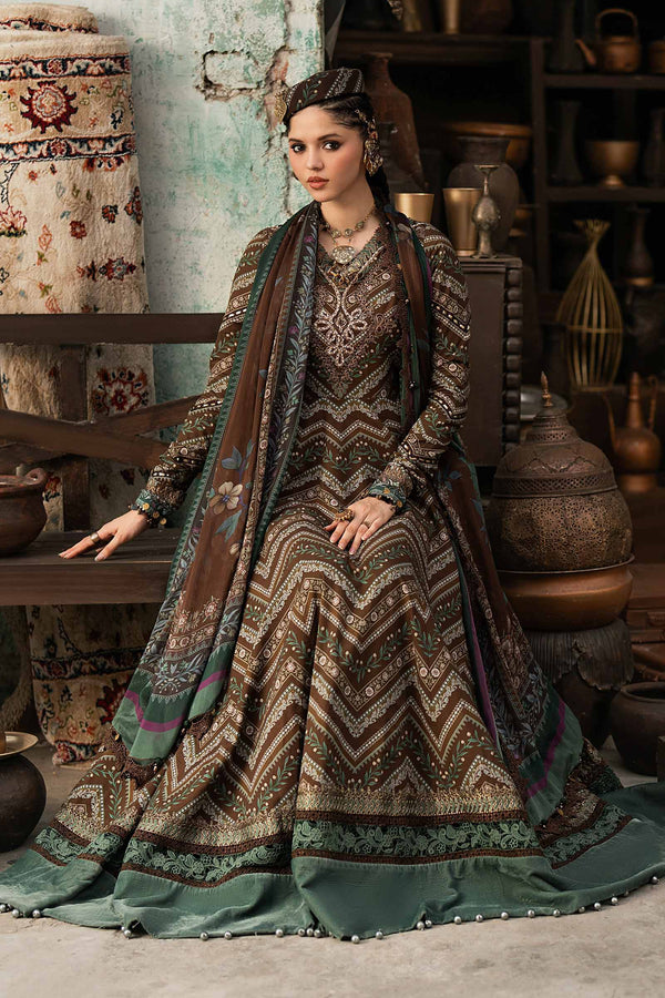 3 Piece Unstitched Embroidered Cambric Suit