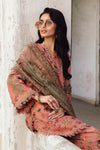 3 Piece Unstitched Embroidered Linen Suit | MPT-2707-A