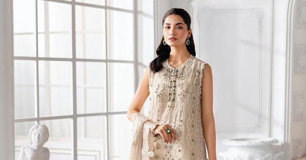 3 Piece Unstitched Embroidered Chiffon Suit | BD-3007