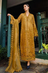 3 Piece Unstitched Embroidered Lawn Suit