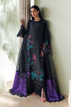3 Piece Unstitched Embroidered Raw Silk Suit