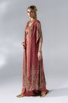 3 Piece Unstitched Embroidered Organza Suit