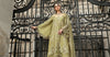 3 Piece Unstitched Embroidered Raw Silk Suit