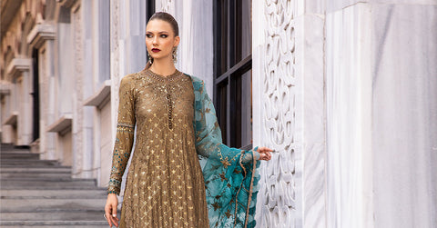 Unstitched Embroidered Cotton Satin Suit | CST-808
