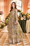 3 Piece Embroidered Chiffon Suit