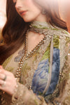 3 Piece Embroidered Chiffon Suit