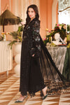 3 Piece Embroidered Chiffon Suit