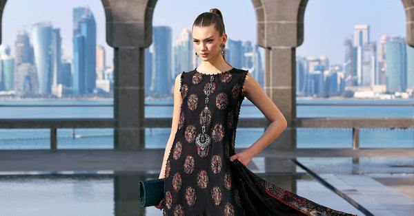 3 Piece Unstitched Embroidered Jacquard Lawn Suit