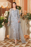 3 Piece Embroidered Chiffon Suit