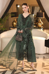 3 Piece Embroidered Chiffon Suit