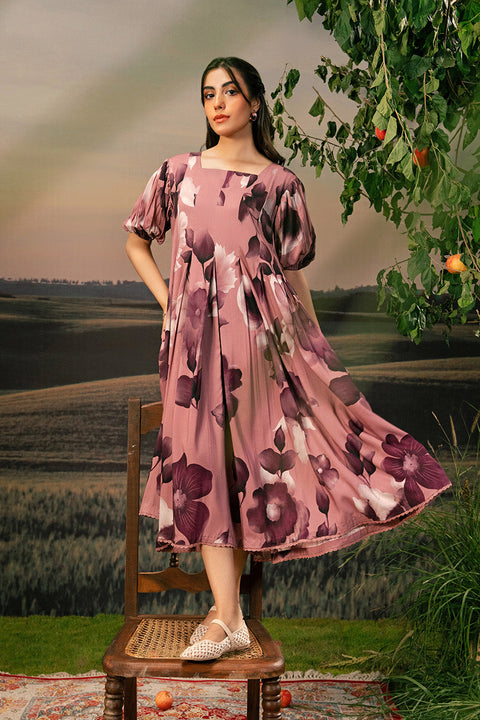 3 Pc Unstitched Embroidered Arabic Lawn Suit | MB-PFUS25-01A