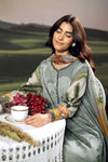 3 Pc Unstitched Embroidered Arabic Lawn Suit | MB-PFUS25-06A
