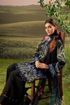 3 Pc Unstitched Embroidered Arabic Lawn Suit | MB-PFUS25-08B