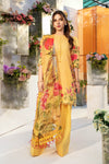 3 Pc Unstitched Printed Lawn Suit | MB-CUS25-701A