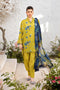 3 Pc Unstitched Printed Lawn Suit | MB-CUS25-702A